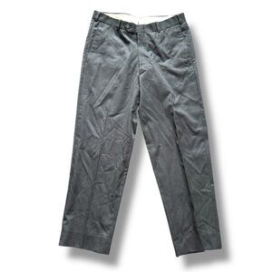 Vintage Nordstrom JB Britches Gray Wool Trousers Mens Size 30 Short Pants Office